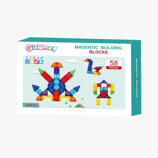 NEW MAGNETIC BLOCKS 58PCS