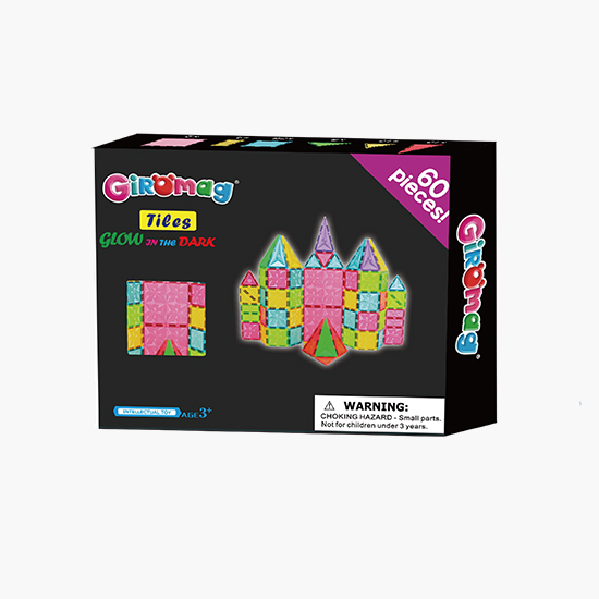 MAGNETIC BUILDING TILES 60PCS